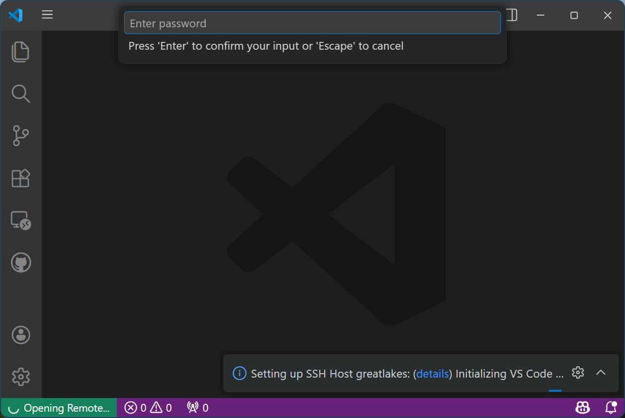 VS Code - Initialization